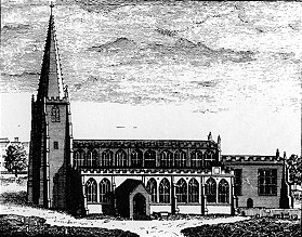 St Peter's Church, c. 1742