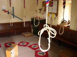 The ringing chamber of St Peter's Church, Nottingham