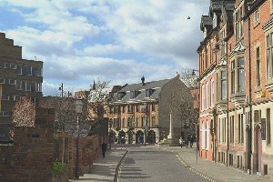 High Pavement, Nottingham, looking towards Weekday Cross
