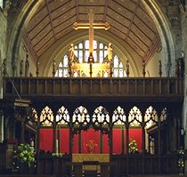 The rood screen