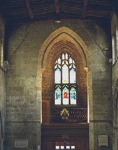 The west end of St Peter's Church, Nottingham